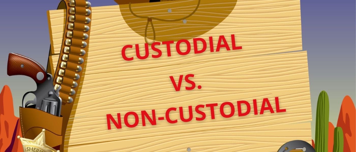 featured image - The Difference Between Custodial And Non-Custodial Crypto Trading