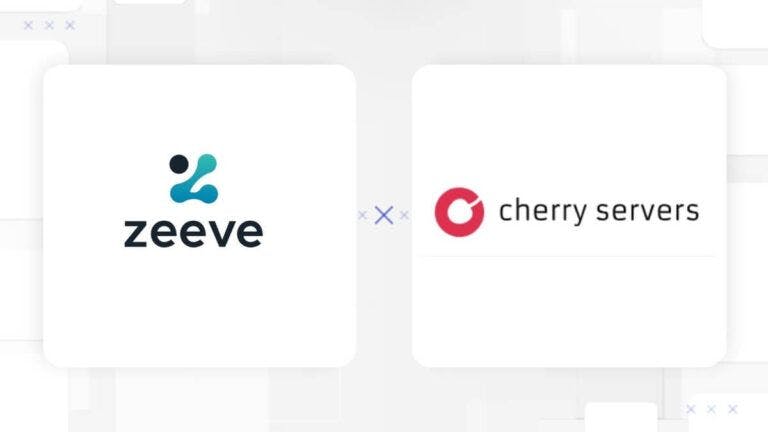 featured image - Web3 인프라 혁신: Zeeve와 Cherry 서버 협업