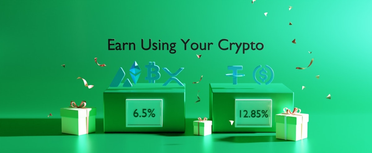 featured image - Earn Up to 12.85% Interest in Crypto During the Market Crash