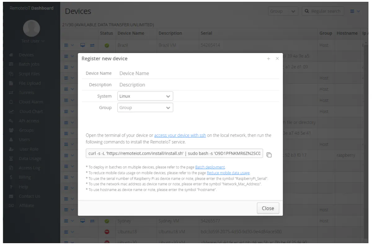 Remotely SSH in Web Browser: T