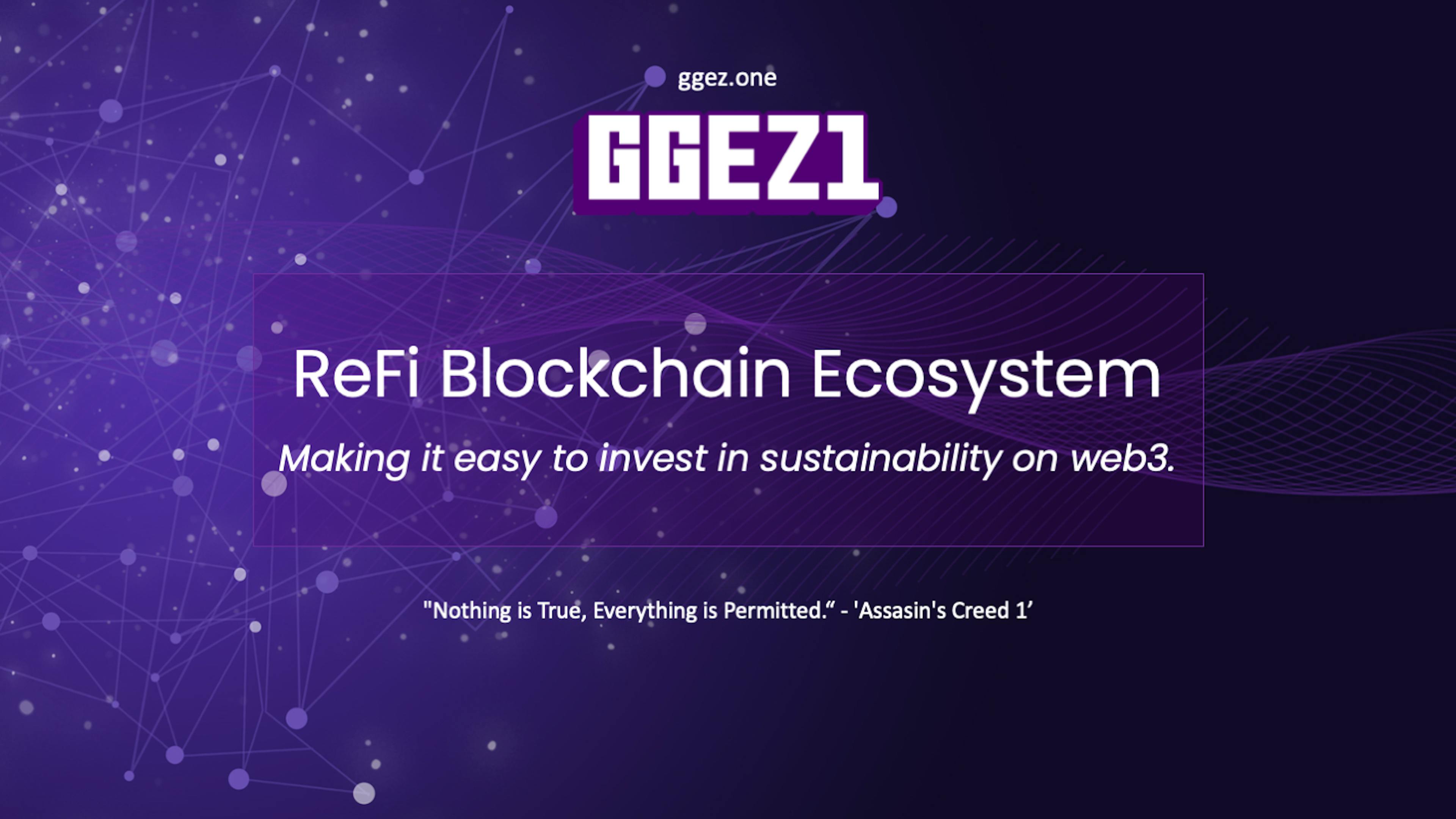 featured image - Web3 Just Got Greener: Meet GGEZ1, the Blockchain Betting Big on Sustainability