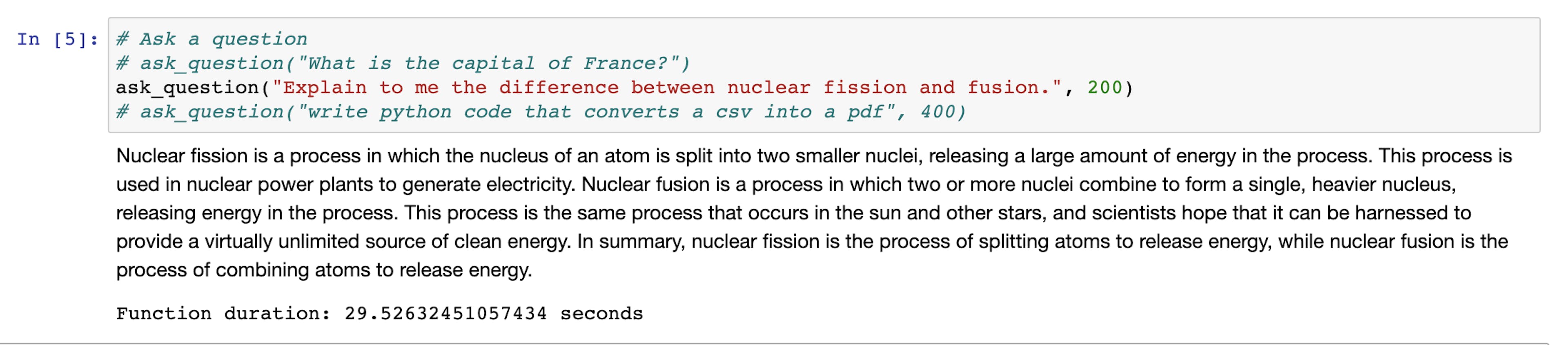 Explain to me the difference between nuclear fission and fusion. Image credit: Author