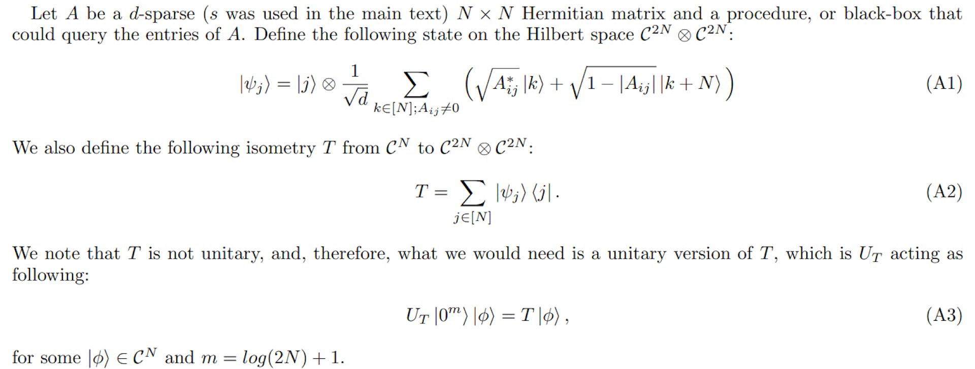 An Improved Method for Quantum Matrix Multiplication: Appendix A ...