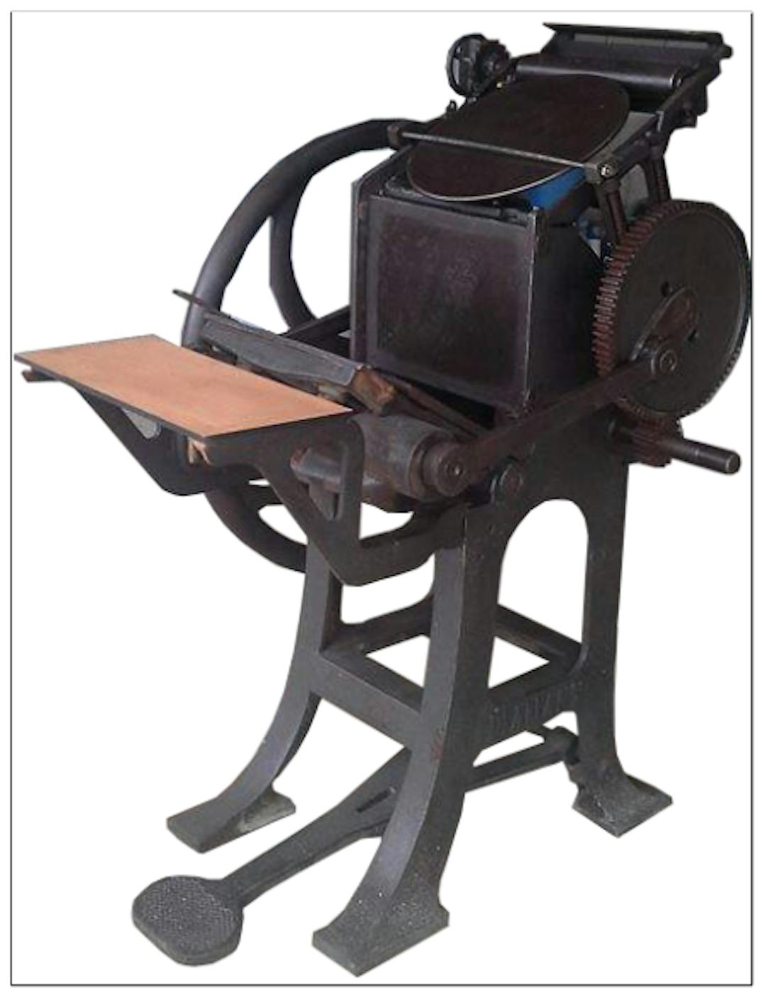Figure 2: Hussein Huzni’s First Press (Dr. Kurdistan Mukryani’s Archive)