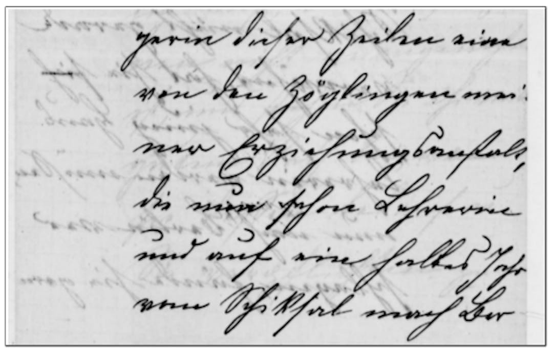 Figure 6: Example of ink-bleed degradation in handwritten documents (Sulaiman et al., 2019)