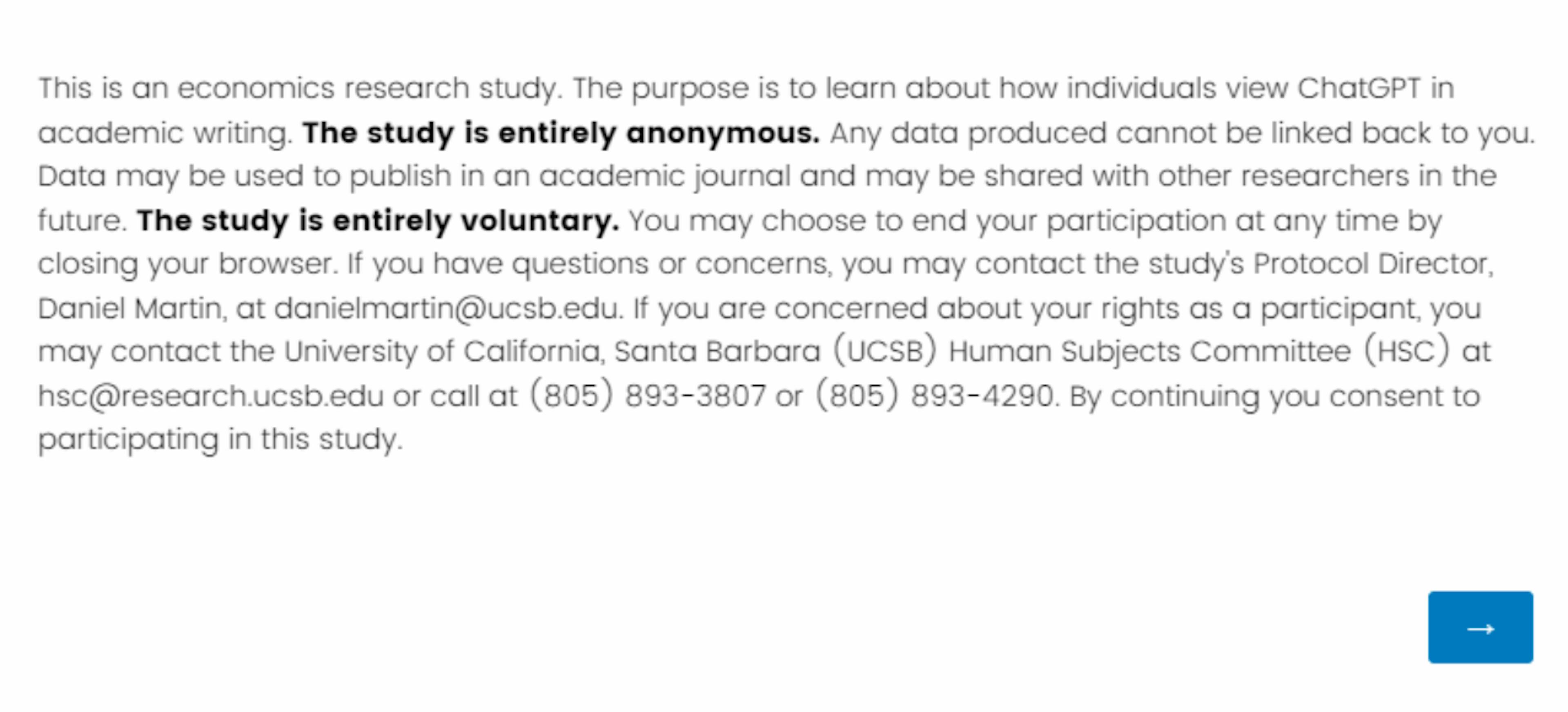 Figure 9: Consent form