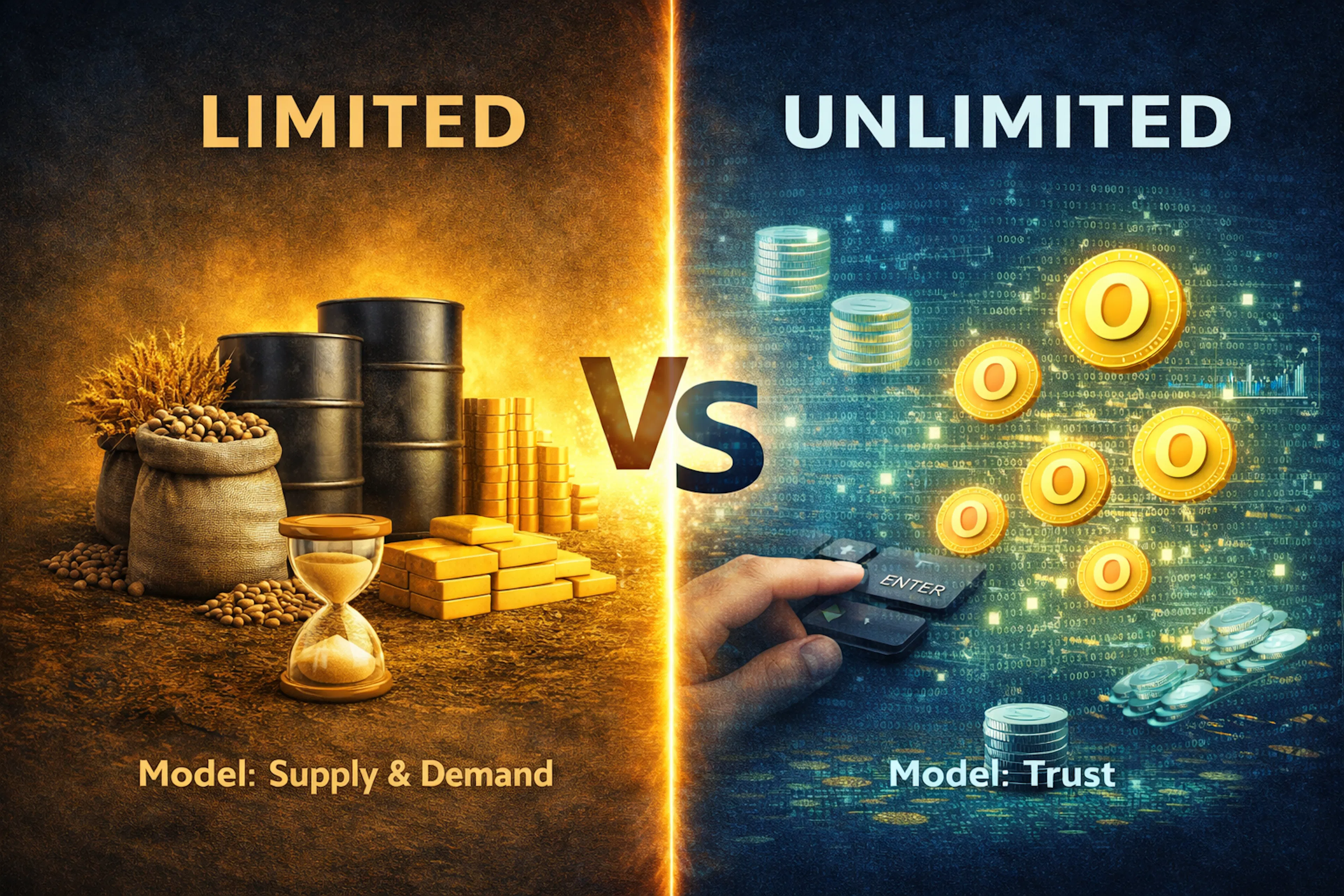 featured image - When Supply Is Just Code: Why Traditional Supply & Demand Shouldn't Apply to Digital Money
