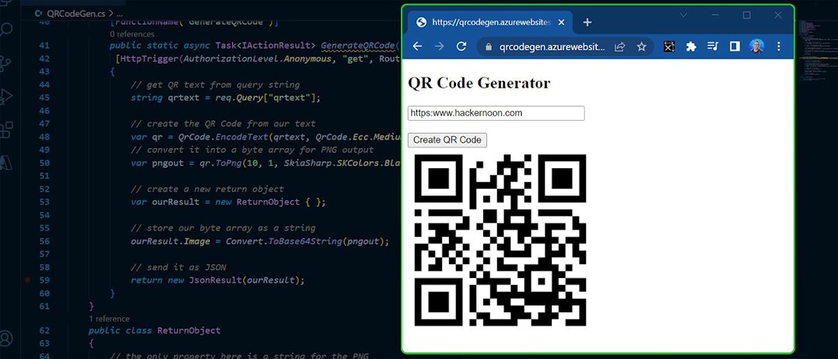 featured image - How to Use Azure Functions to Build a QR Code Generator