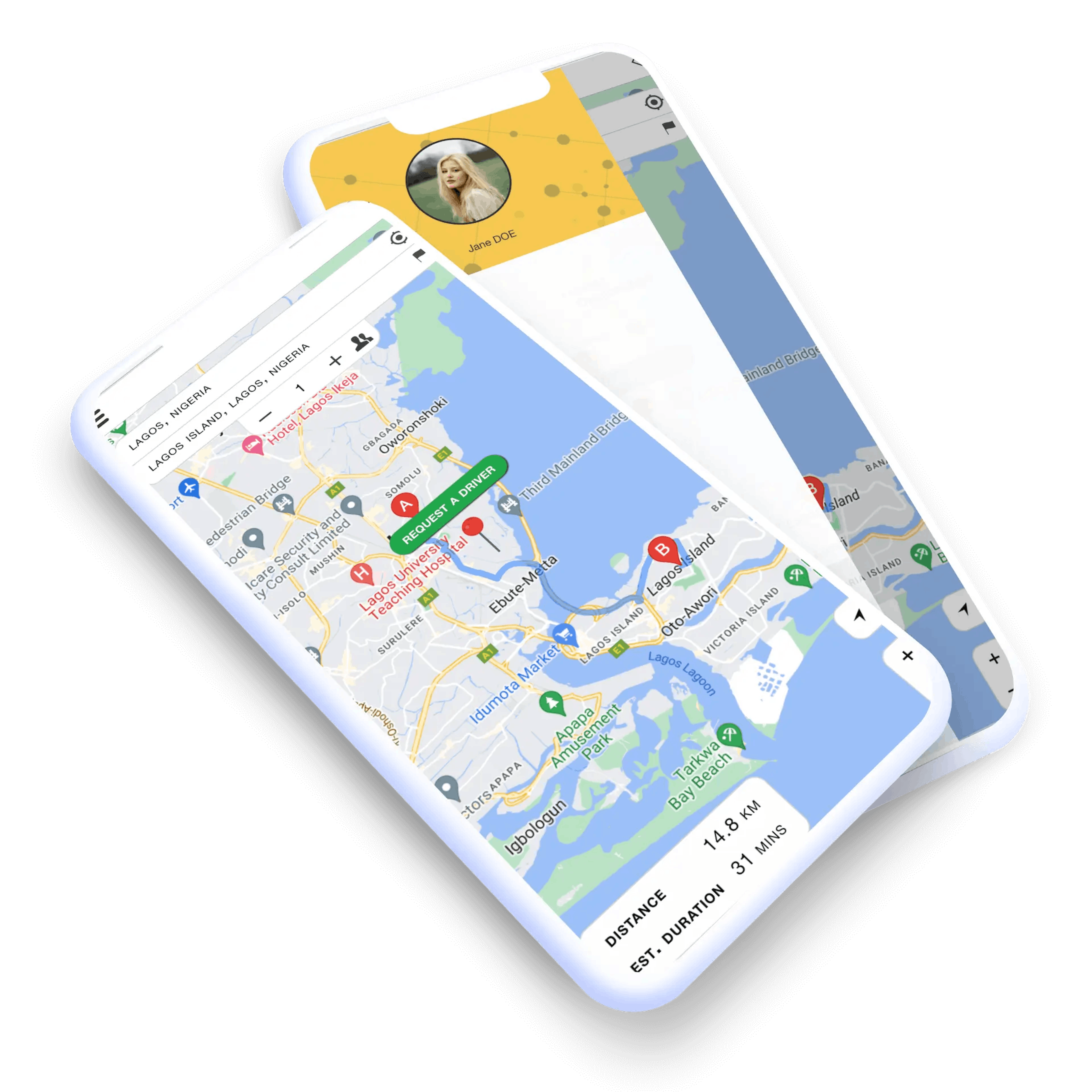 Erstellen Sie mit Swiftspeed eine Uber-ähnliche App für Taxifahrten ohne Programmierkenntnisse