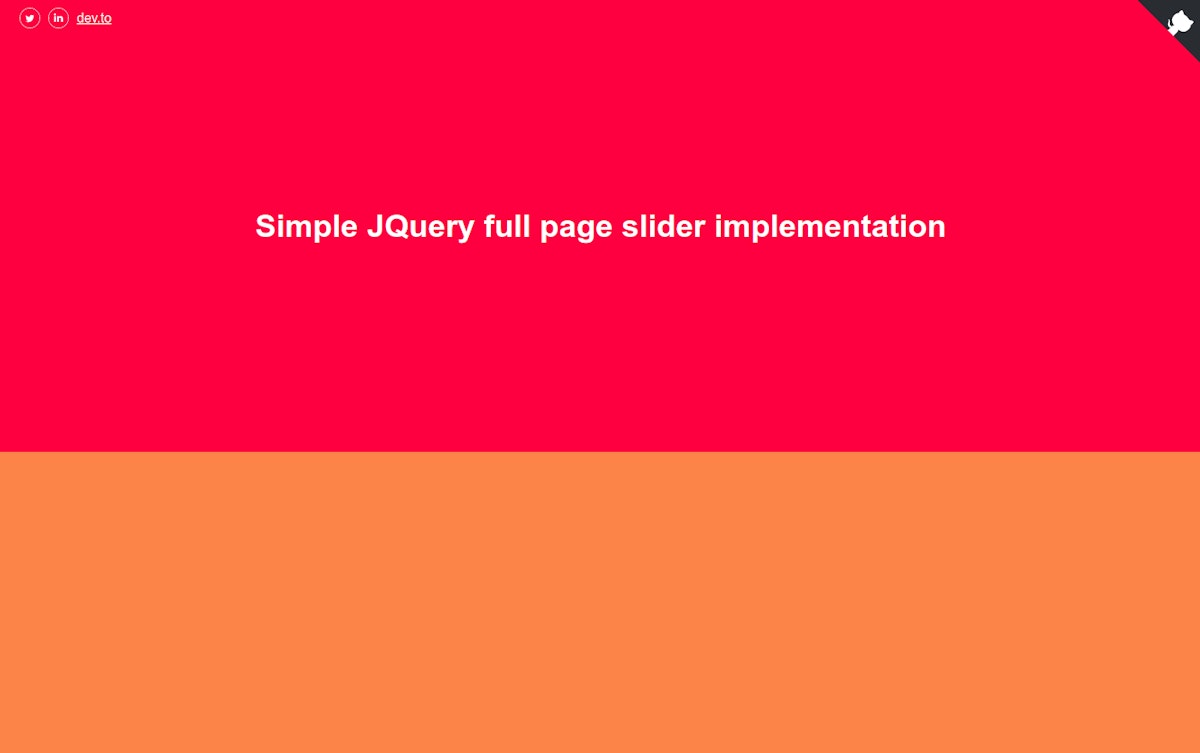 featured image - Create Your Own Full Page Slider Implementation with JQuery [Tutorial]