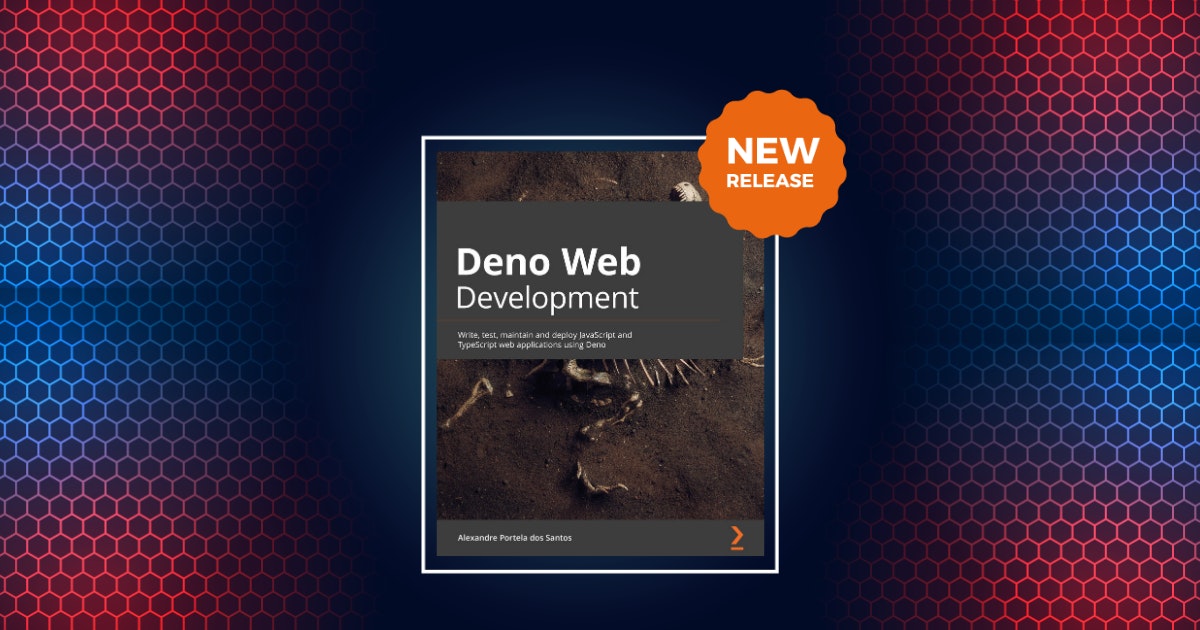featured image - About My New Book: "Deno Web Development"