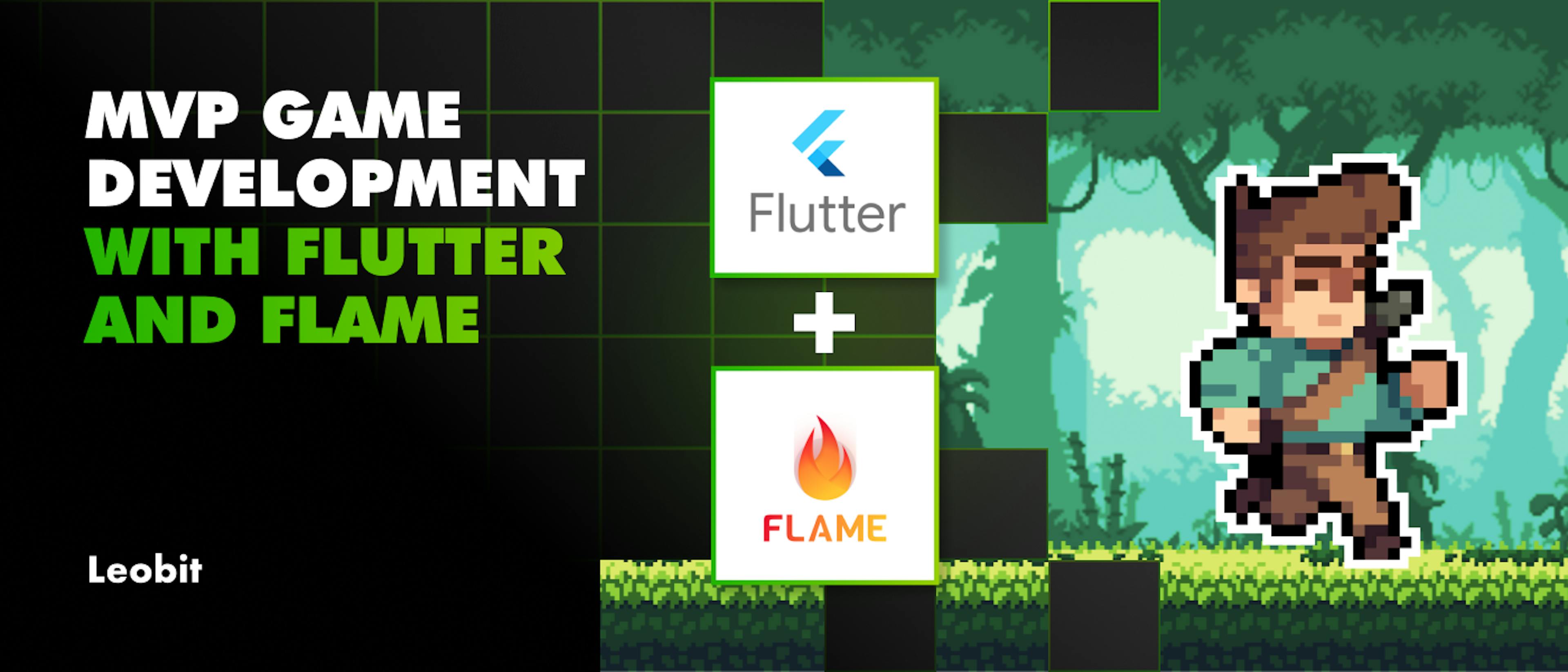featured image - Flutter ve Flame ile MVP Oyun Geliştirme