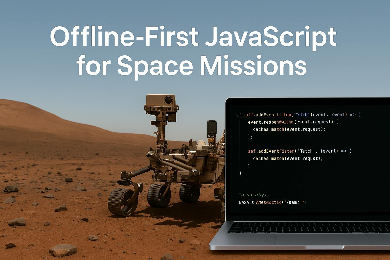 featured image - Offline-First JavaScript for Space Missions: How JS Thrives in Low-Connectivity Environments