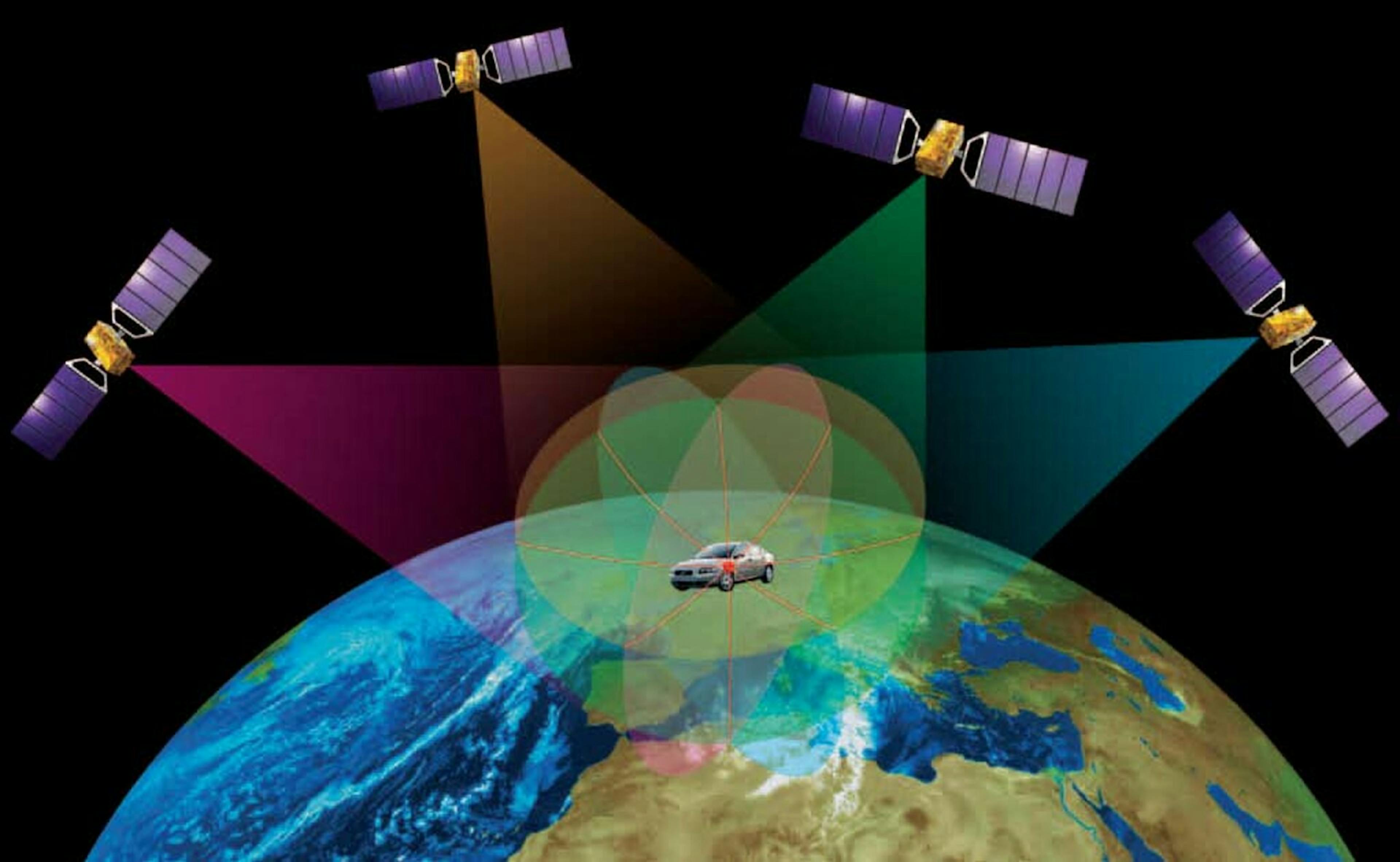 Image: Working of Satnav Receiver| ESA