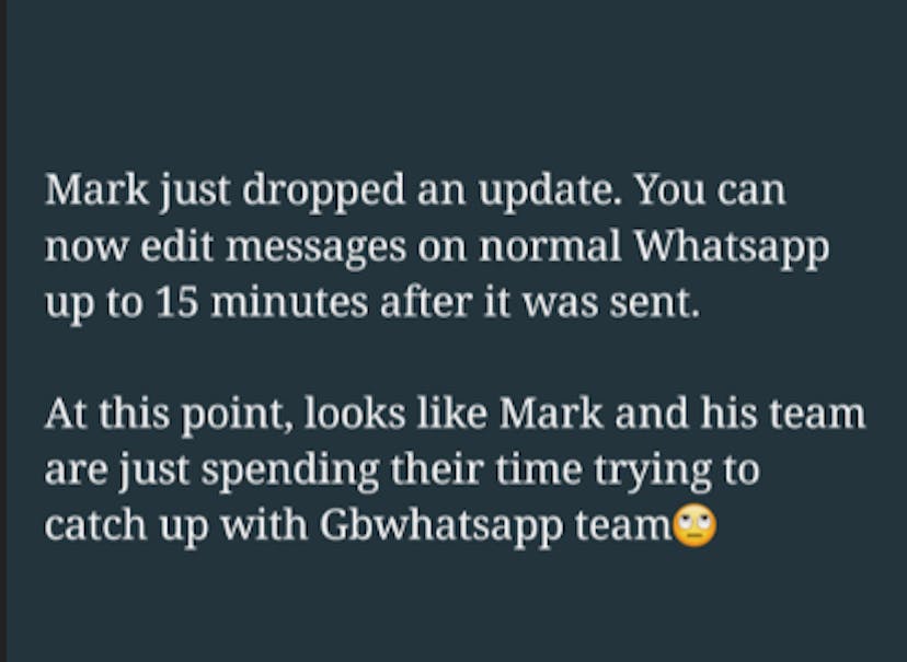 A user shared this on my WhatsApp chat list just as I was editing this article. So, I thought to add it!