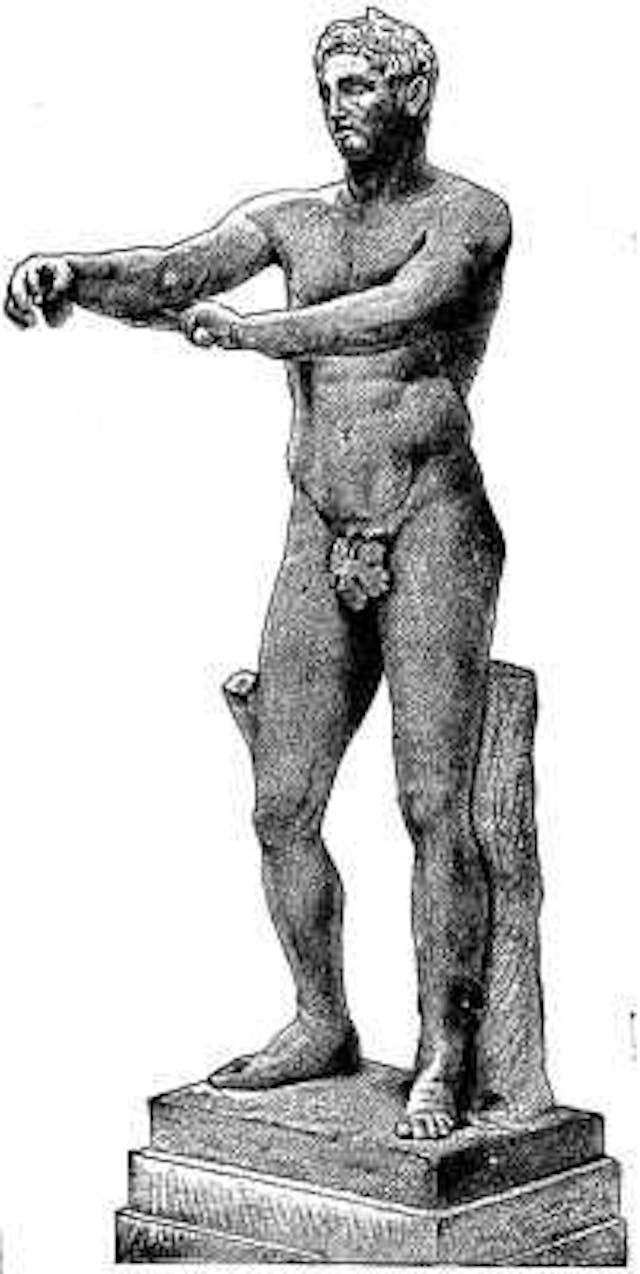 The Wrestler; original in the Vatican. This figure displaysthe characters of the male Indo-European, except the
beard.