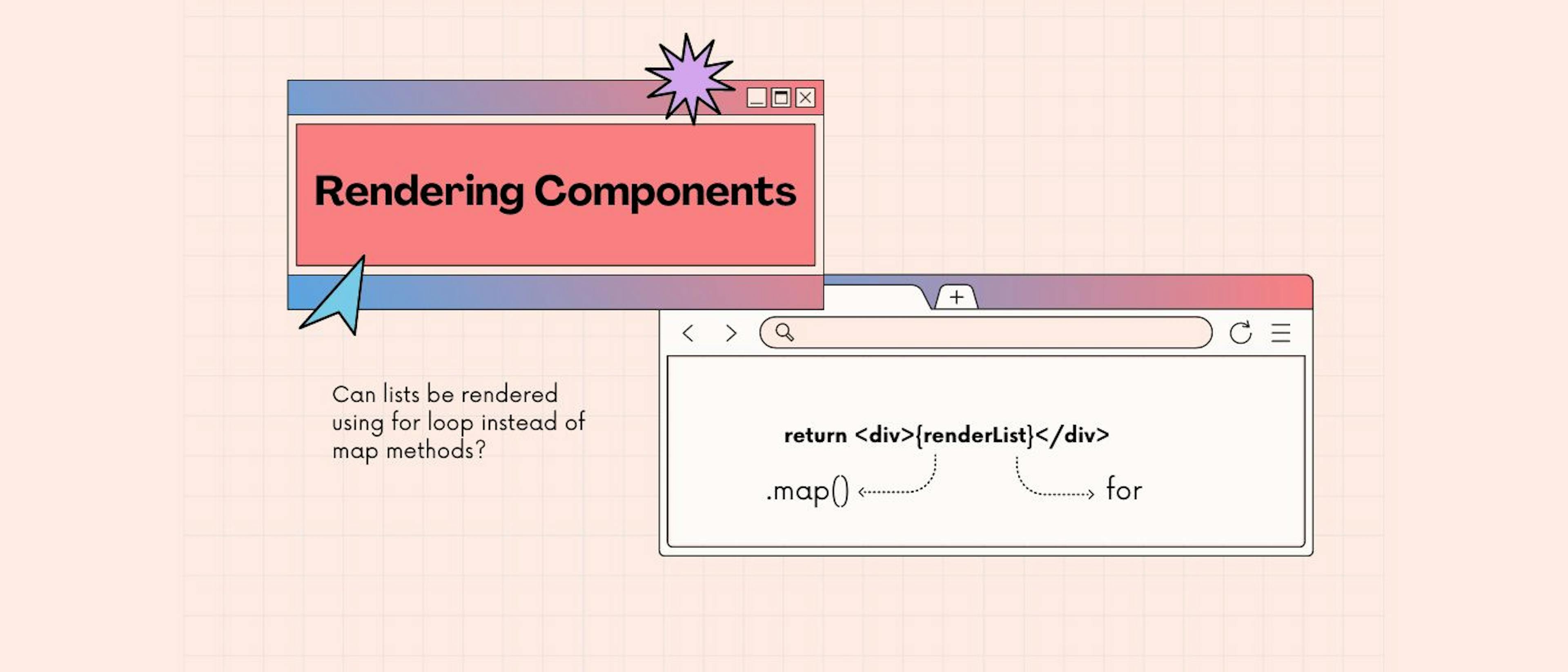 featured image - How to Render React Components: Comparing Loops and .map()