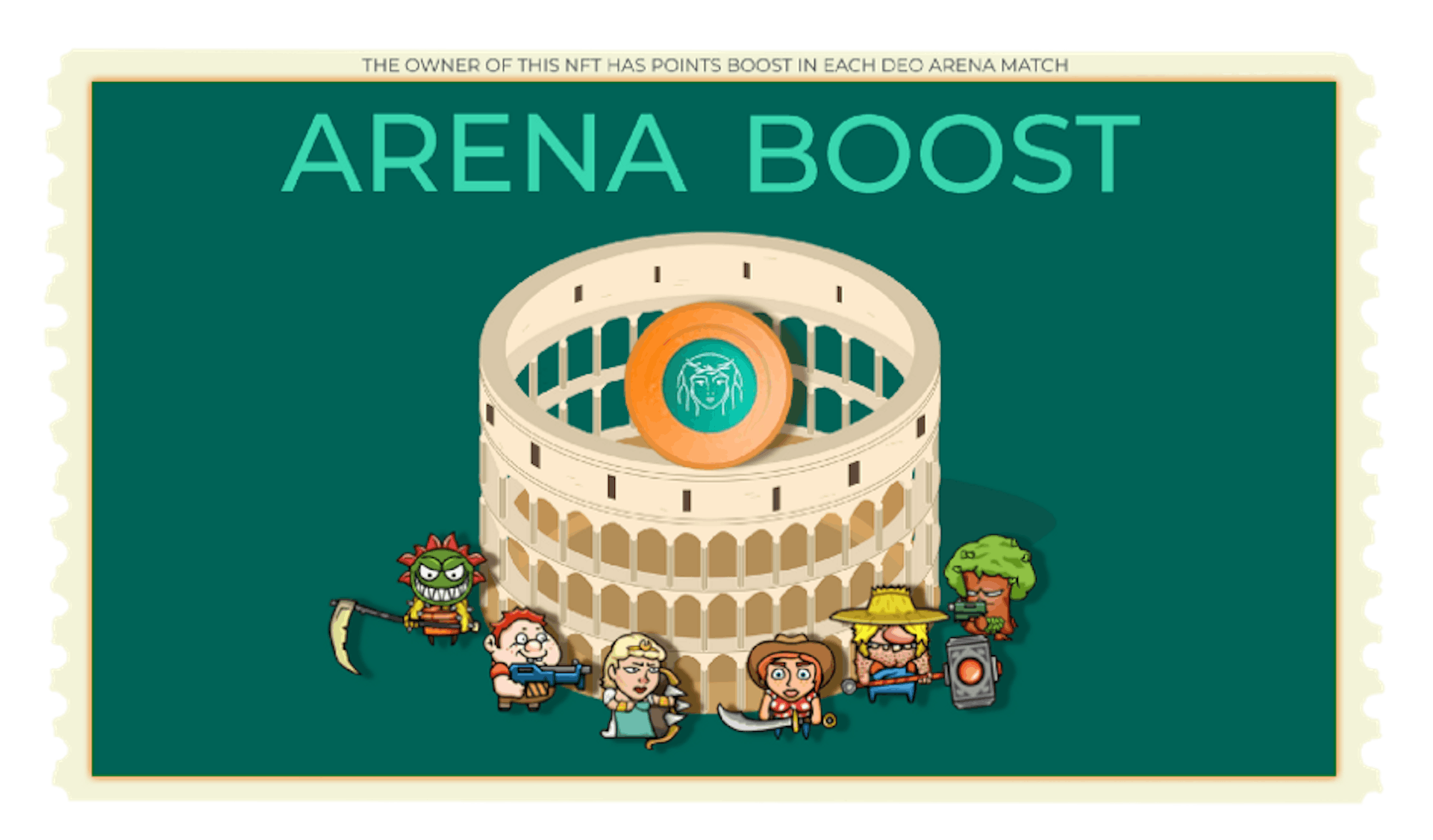 DEO Arena Tournament Points Boost NFT