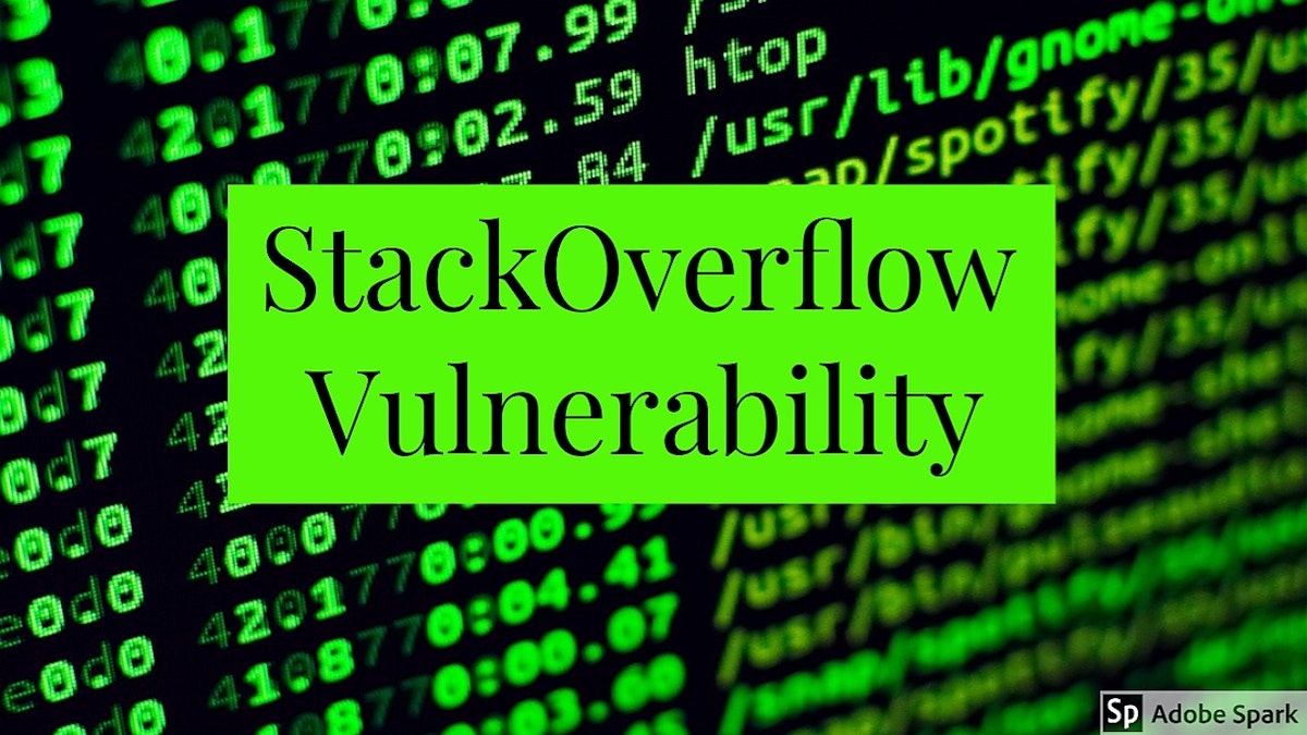 featured image - Stack Overflow Vulnerability
