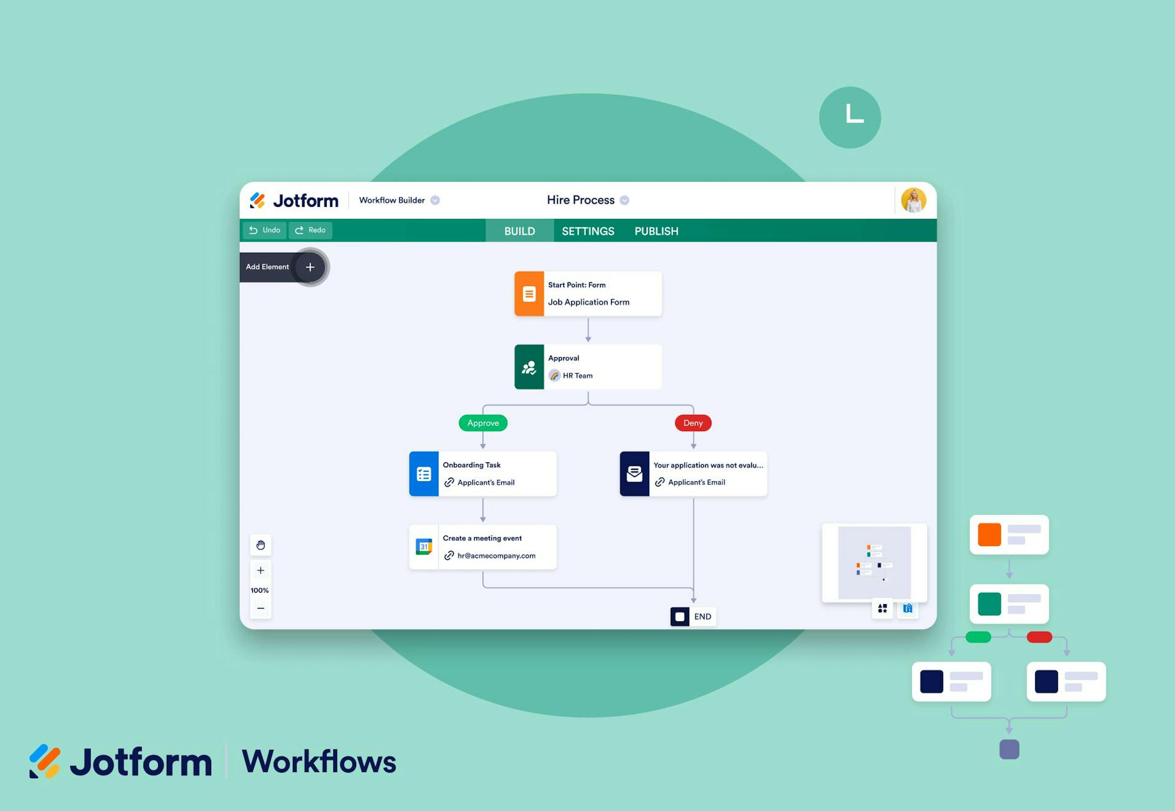 Jotform Workflows app