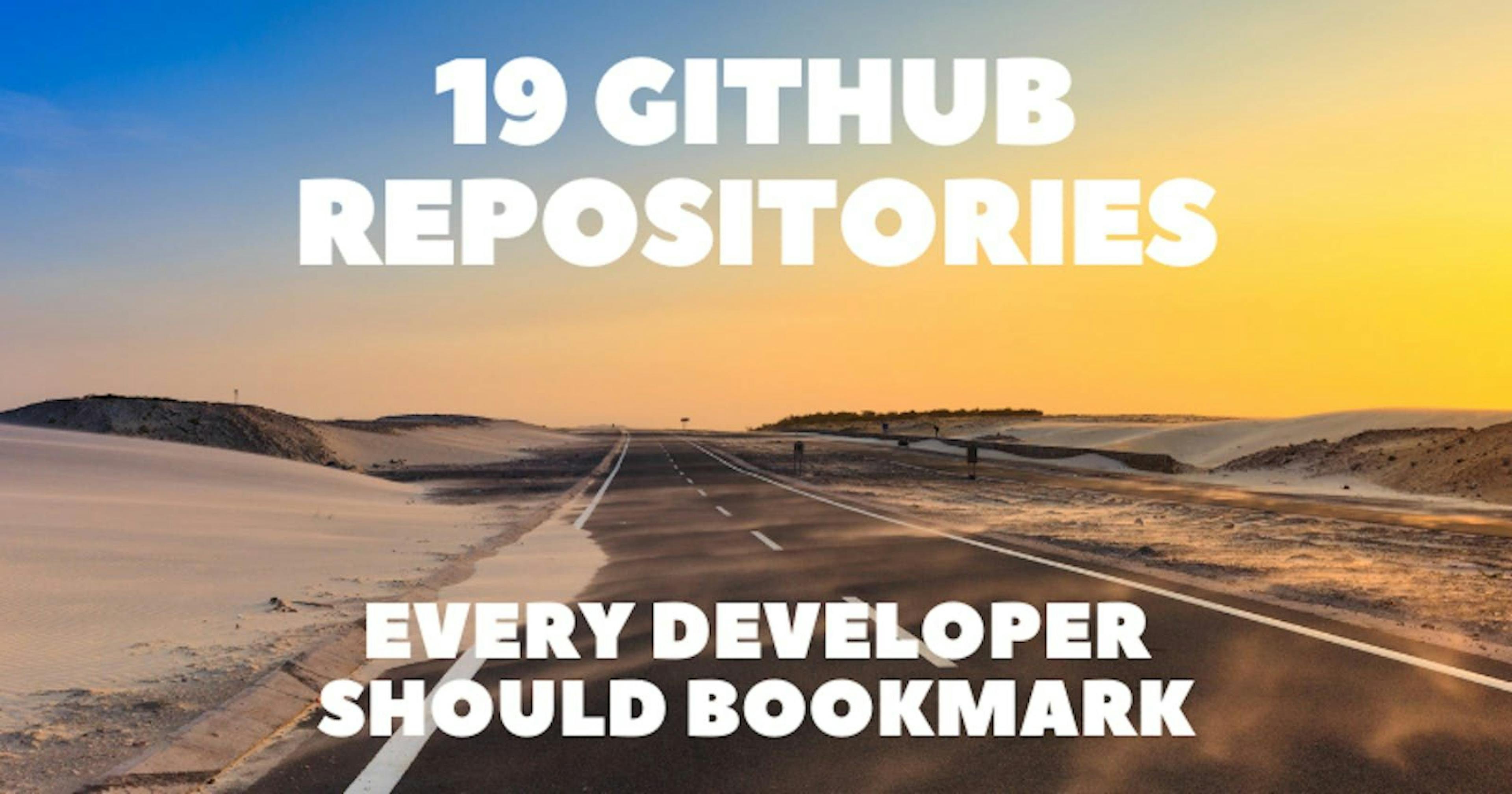 featured image - Setzen Sie ein Lesezeichen: 19 wichtige GitHub-Repositories