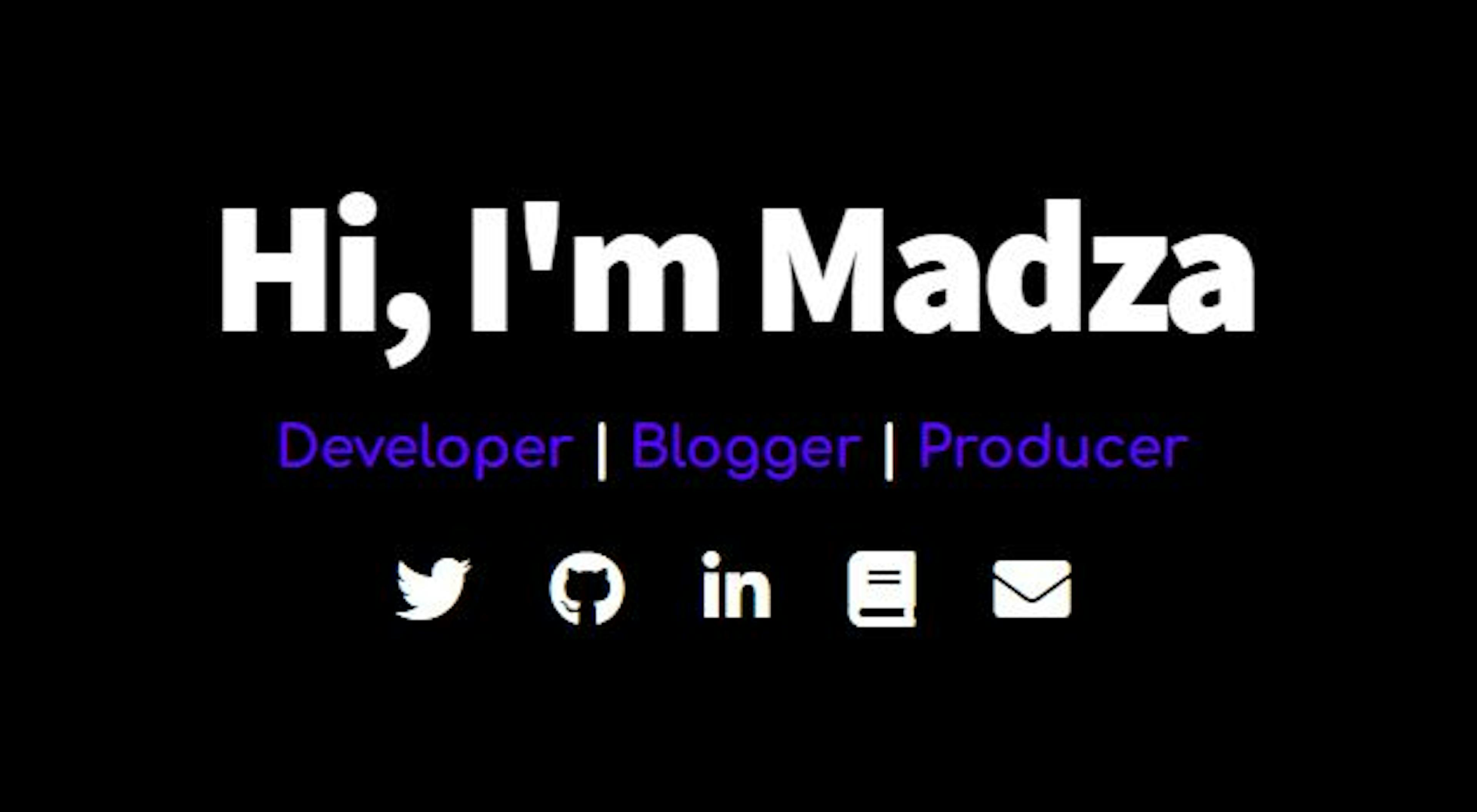 How I Created a Landing page in Less than 100 lines of Code