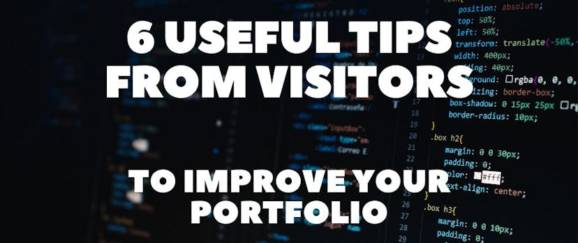 /real-feedback-on-my-portfolio-that-may-help-you-improve-yours feature image