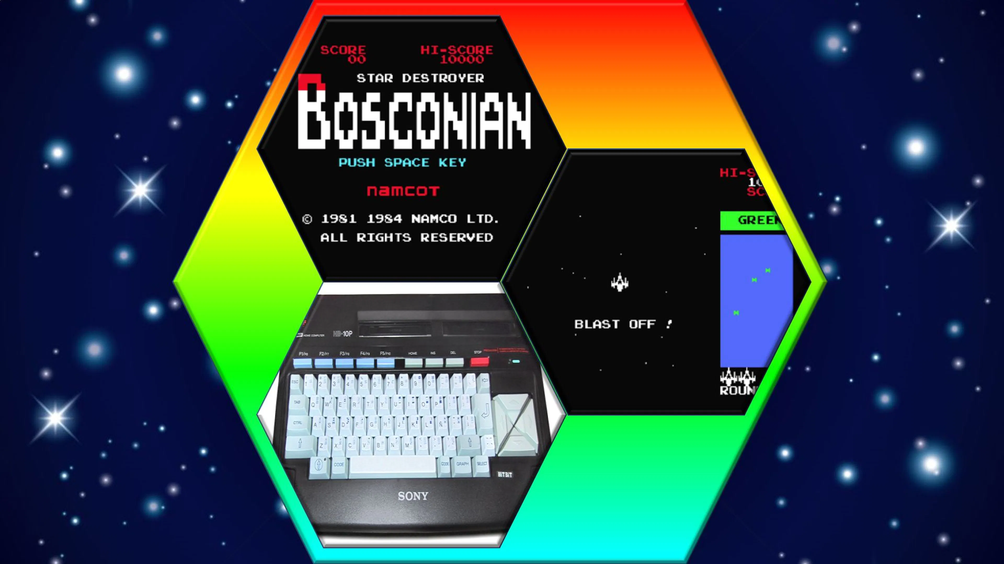 Bosconian (MSX1) Retro Game Review | HackerNoon