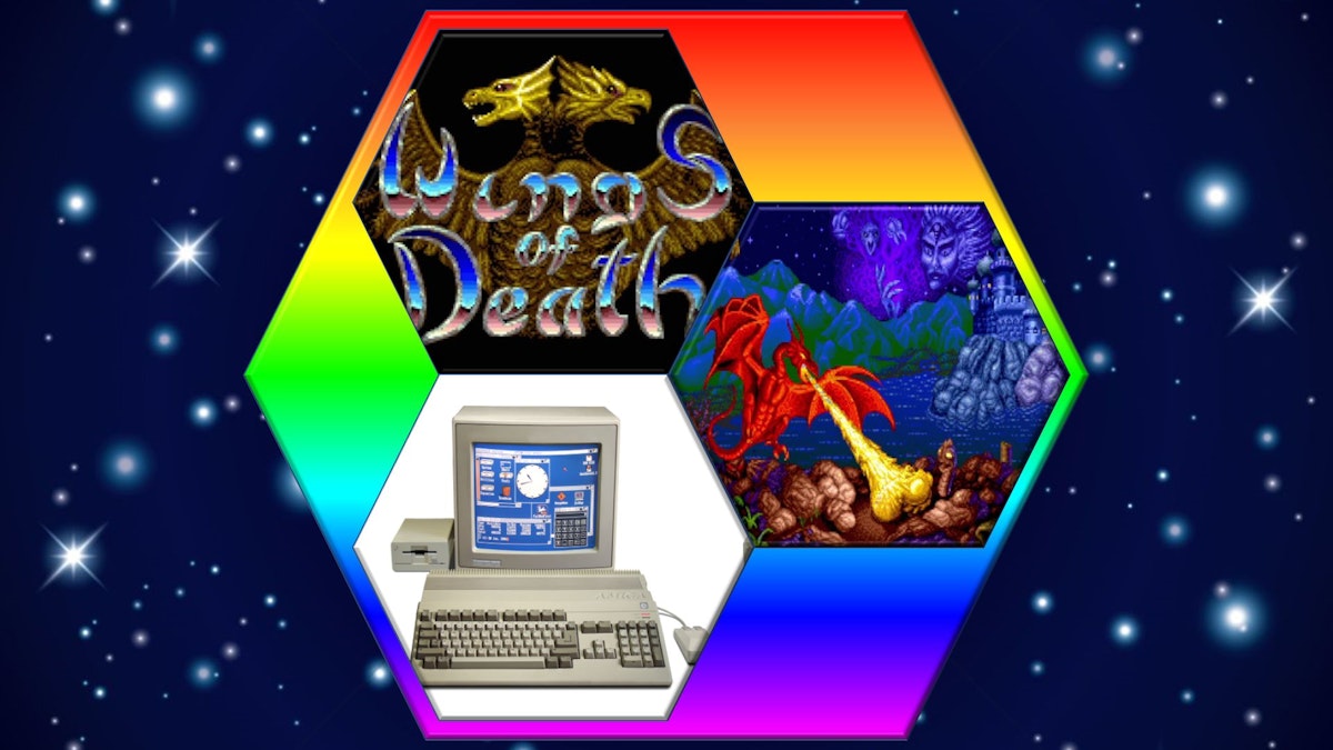 featured image - Wings of Death (Commodore Amiga) Retro Game Review 