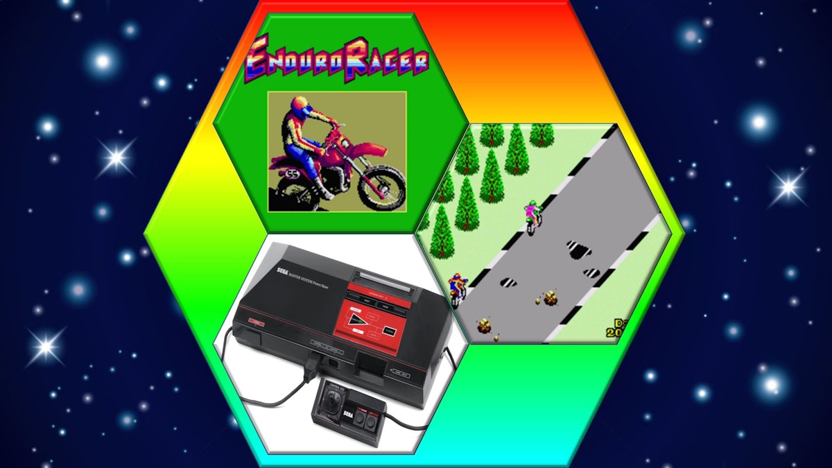 featured image - Enduro Racer (Sega Master System/Mark 3) Review