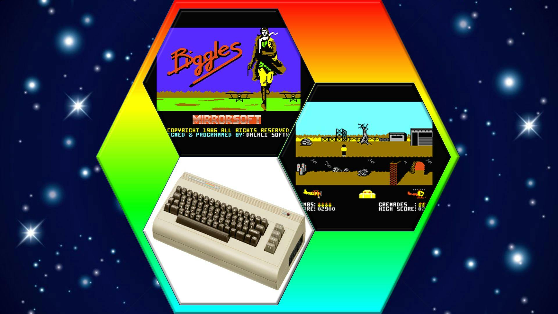 featured image - Biggles (Commodore 64) Retro Game Review