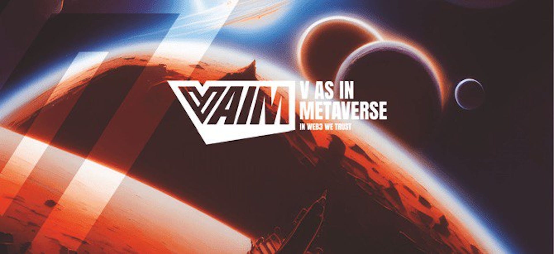 V as in MetaVerse Flyer