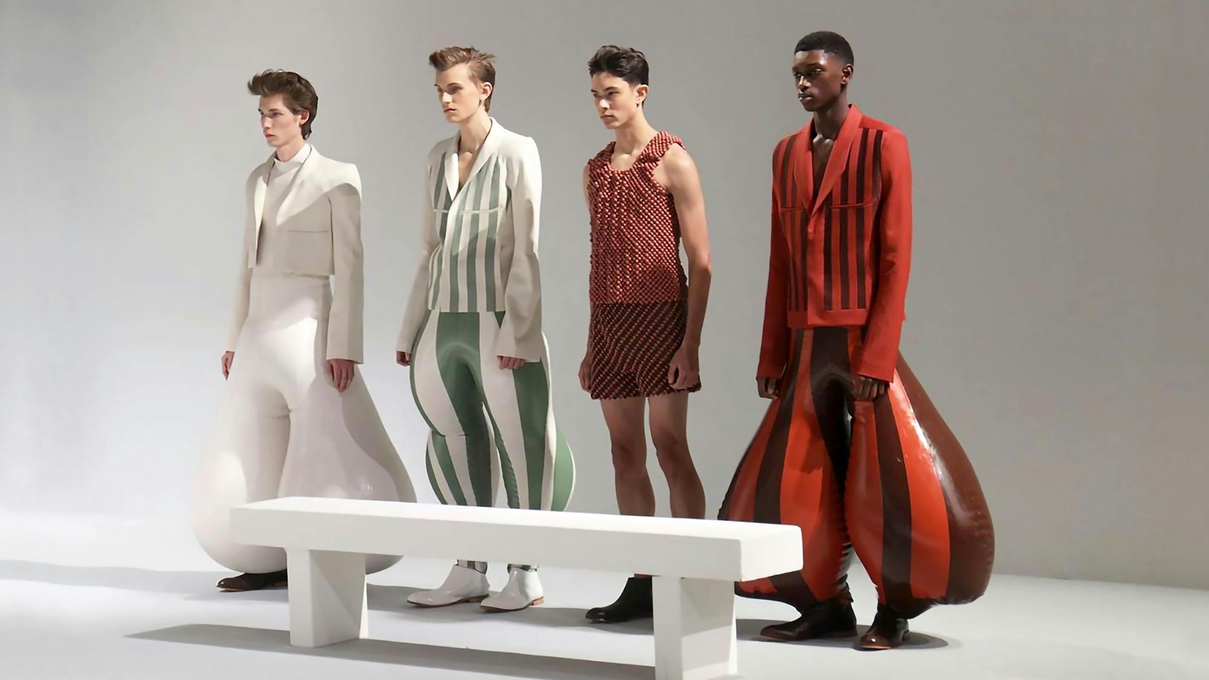 featured image - Designer Spotlight: Harikrishnans Inflatable Pants are Catching Everyone by Surprise