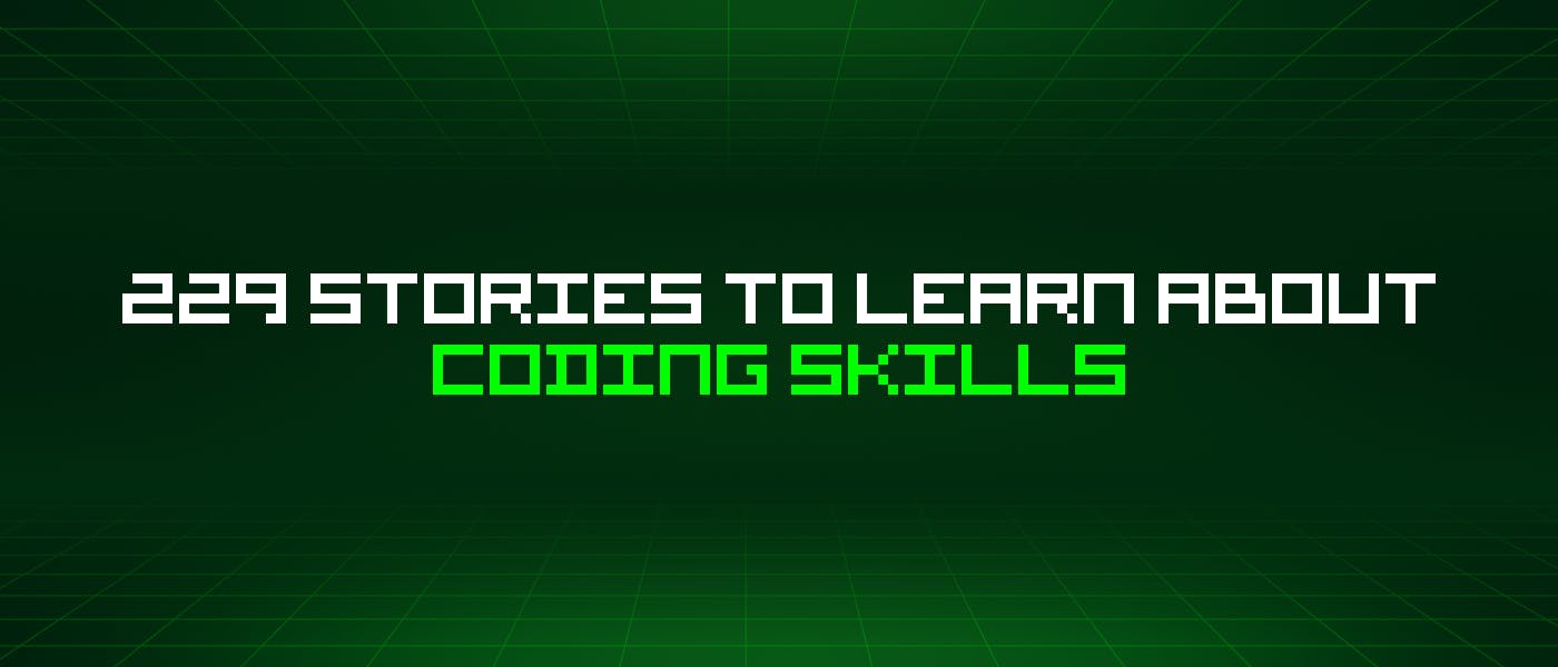229 историй о навыках программирования