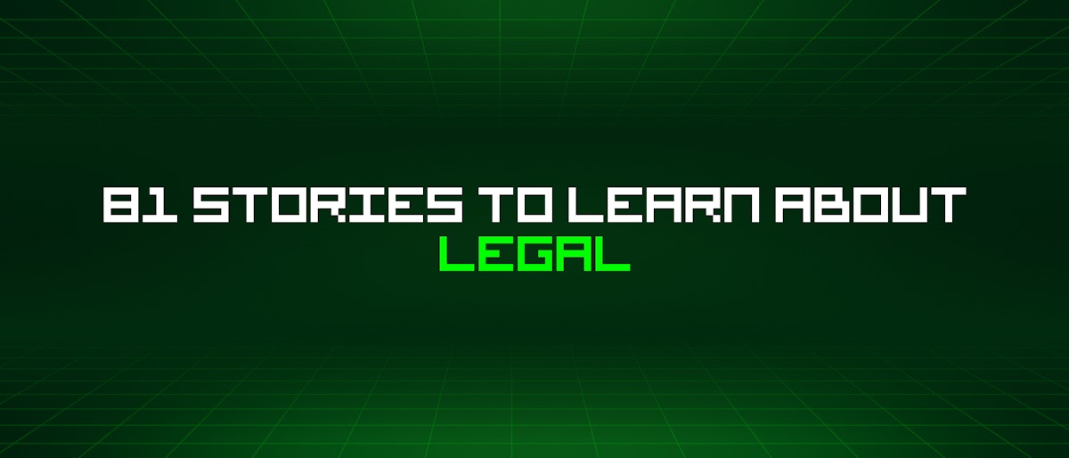 featured image - 81 Stories To Learn About Legal