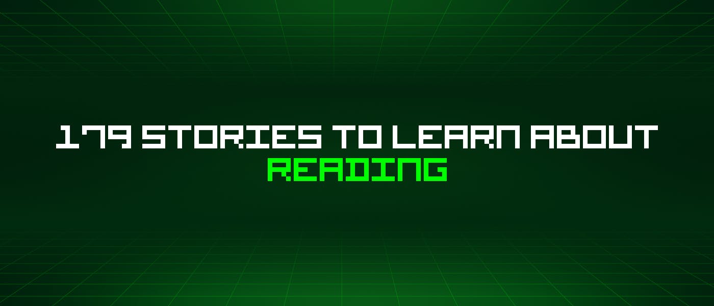 featured image - 179 Stories To Learn About Reading