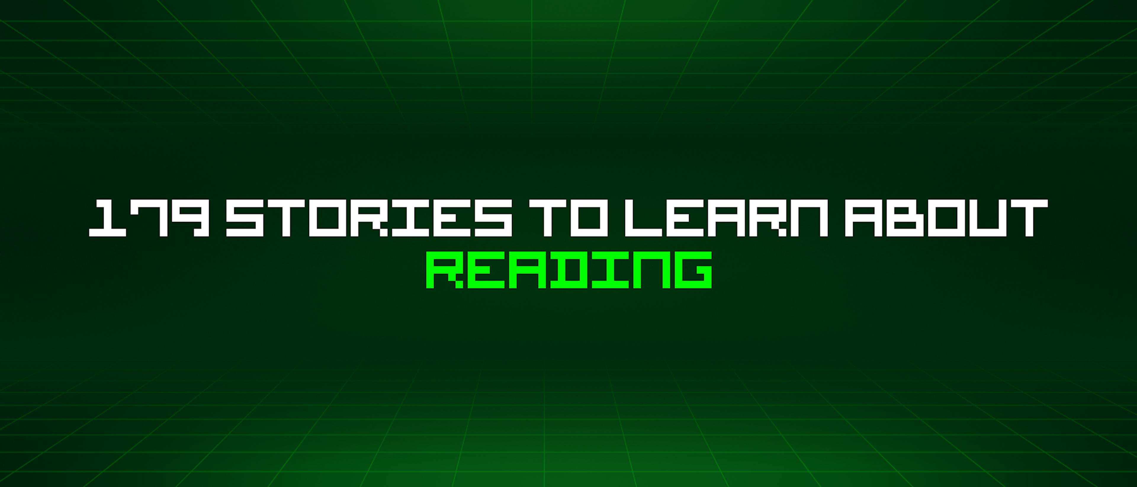 featured image - 179 Stories To Learn About Reading