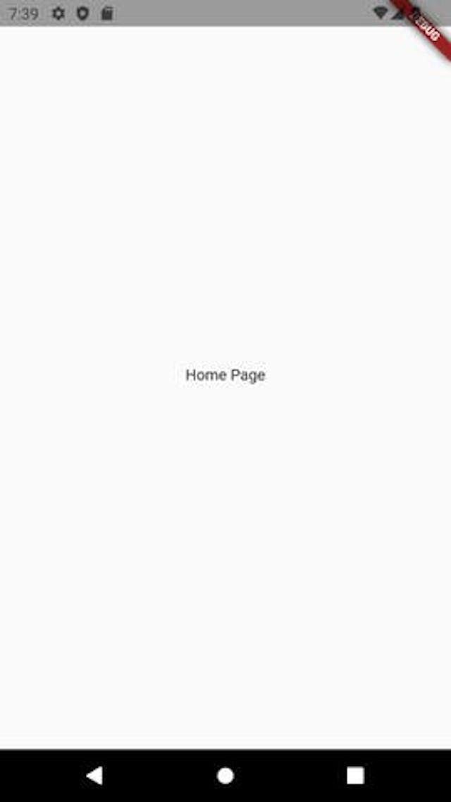 Home Page Initial