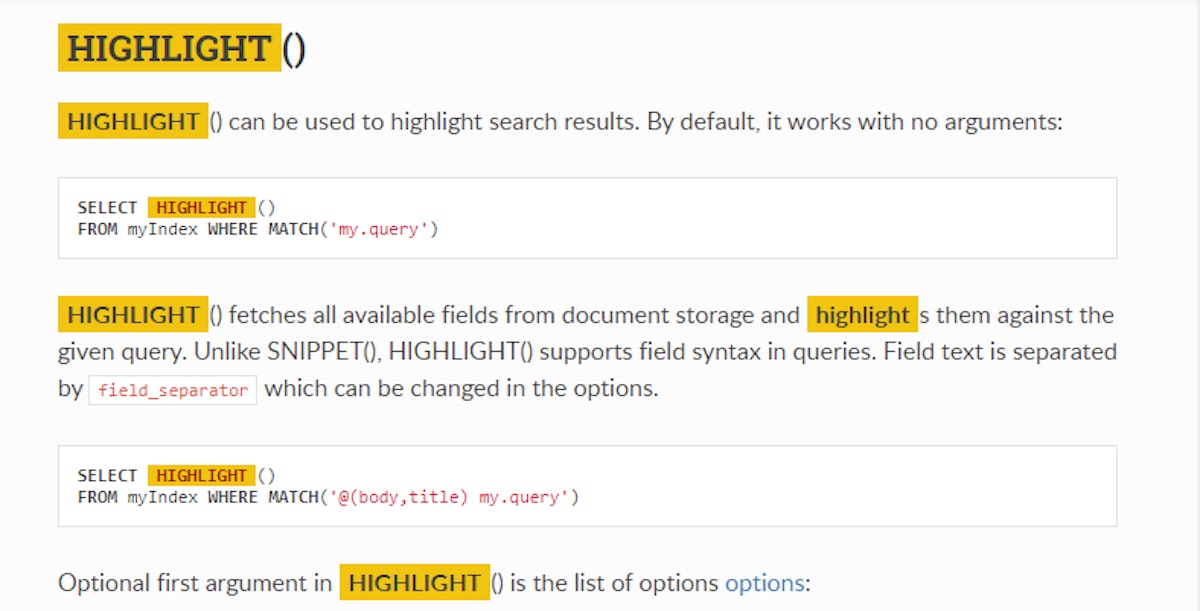 featured image - Highlighting in Search Results