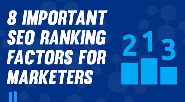 /8-important-seo-ranking-factors-for-marketers feature image