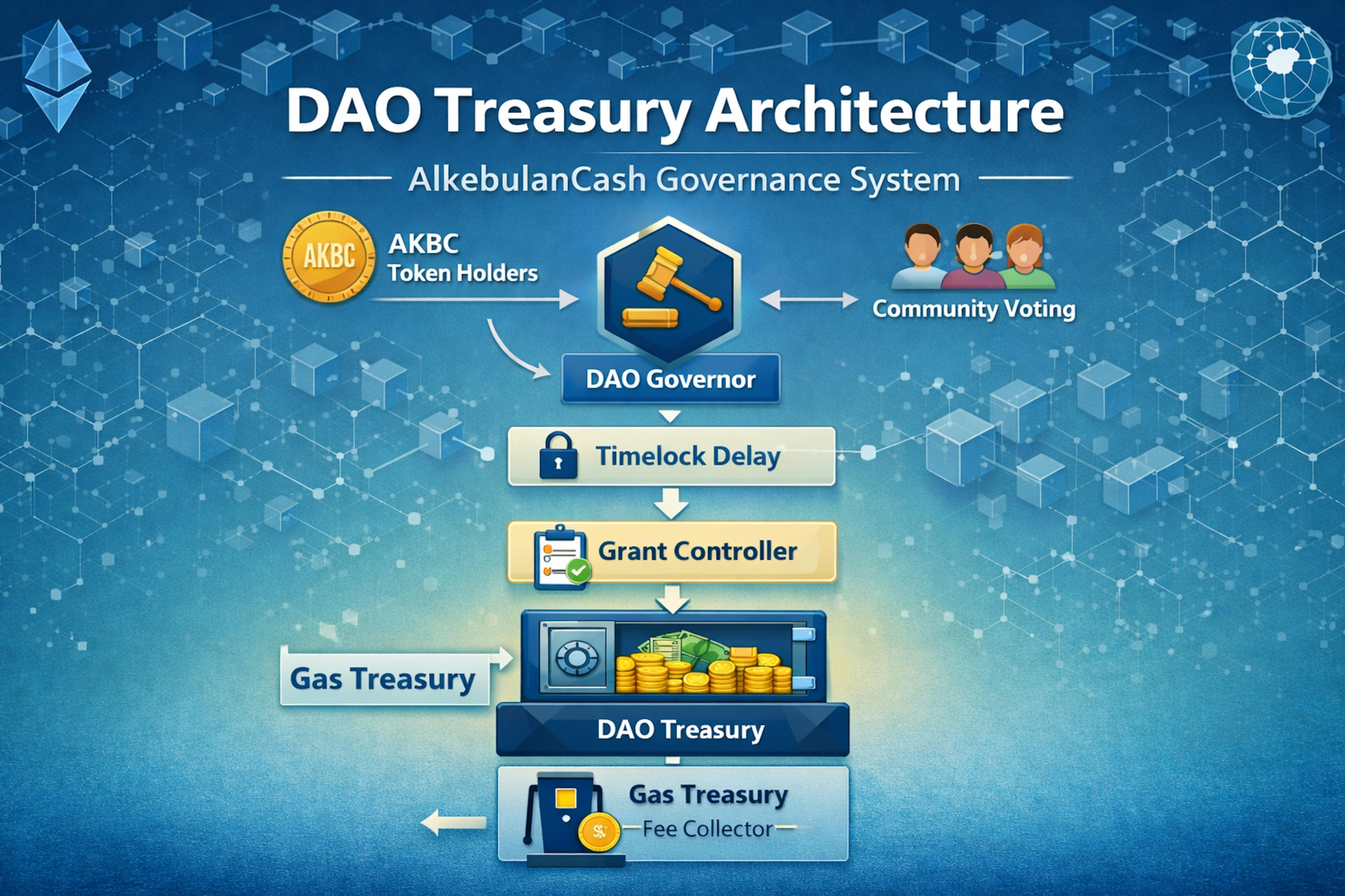 featured image - Designing a DAO Treasury Architecture for Transparent Community Funding