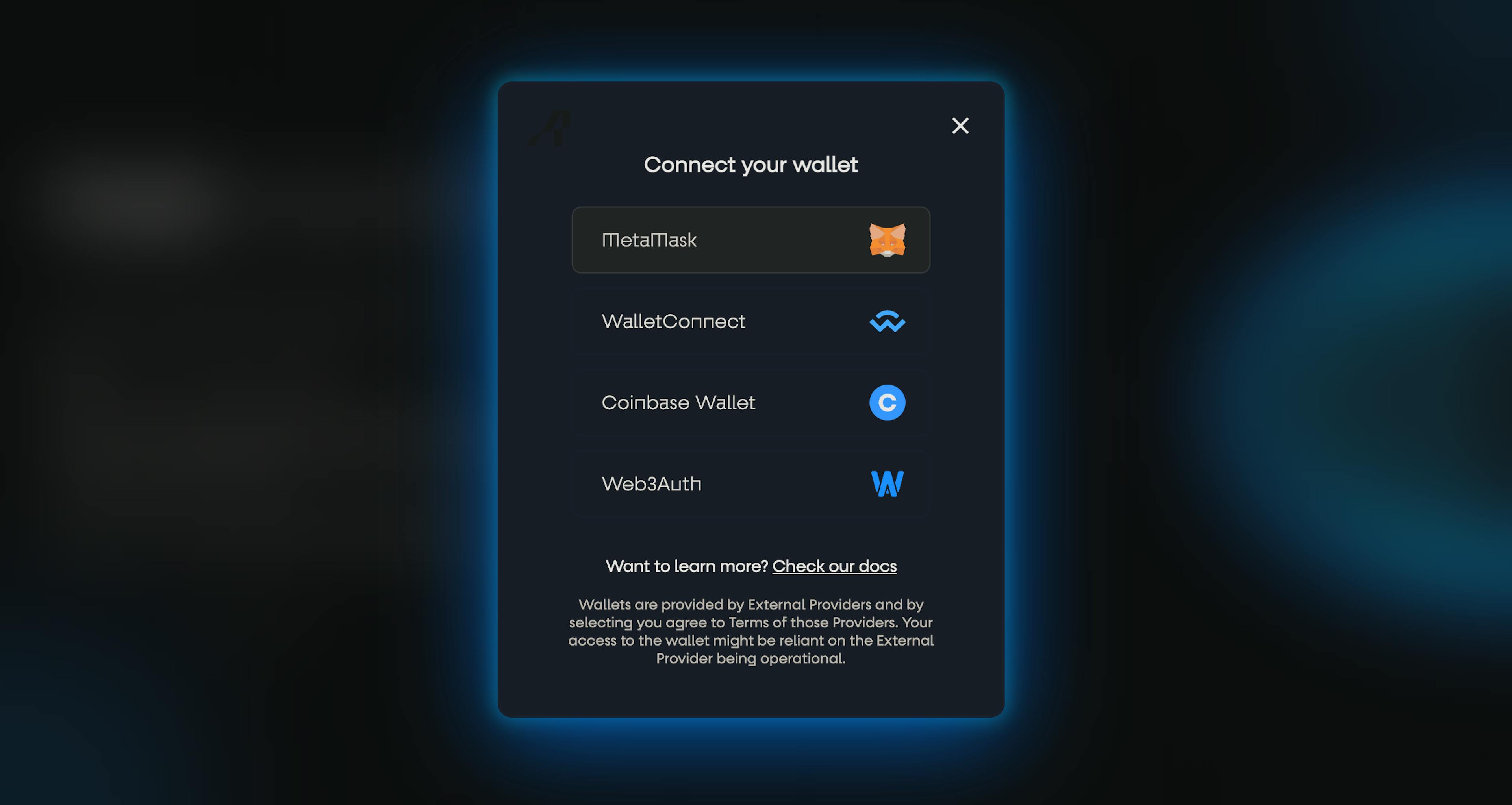 connect wallet