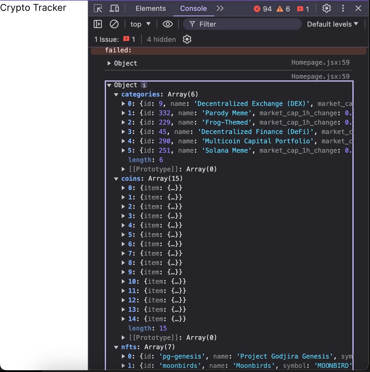 Build a Real-Time Crypto Tracker with CoinGecko API and React.js |  HackerNoon