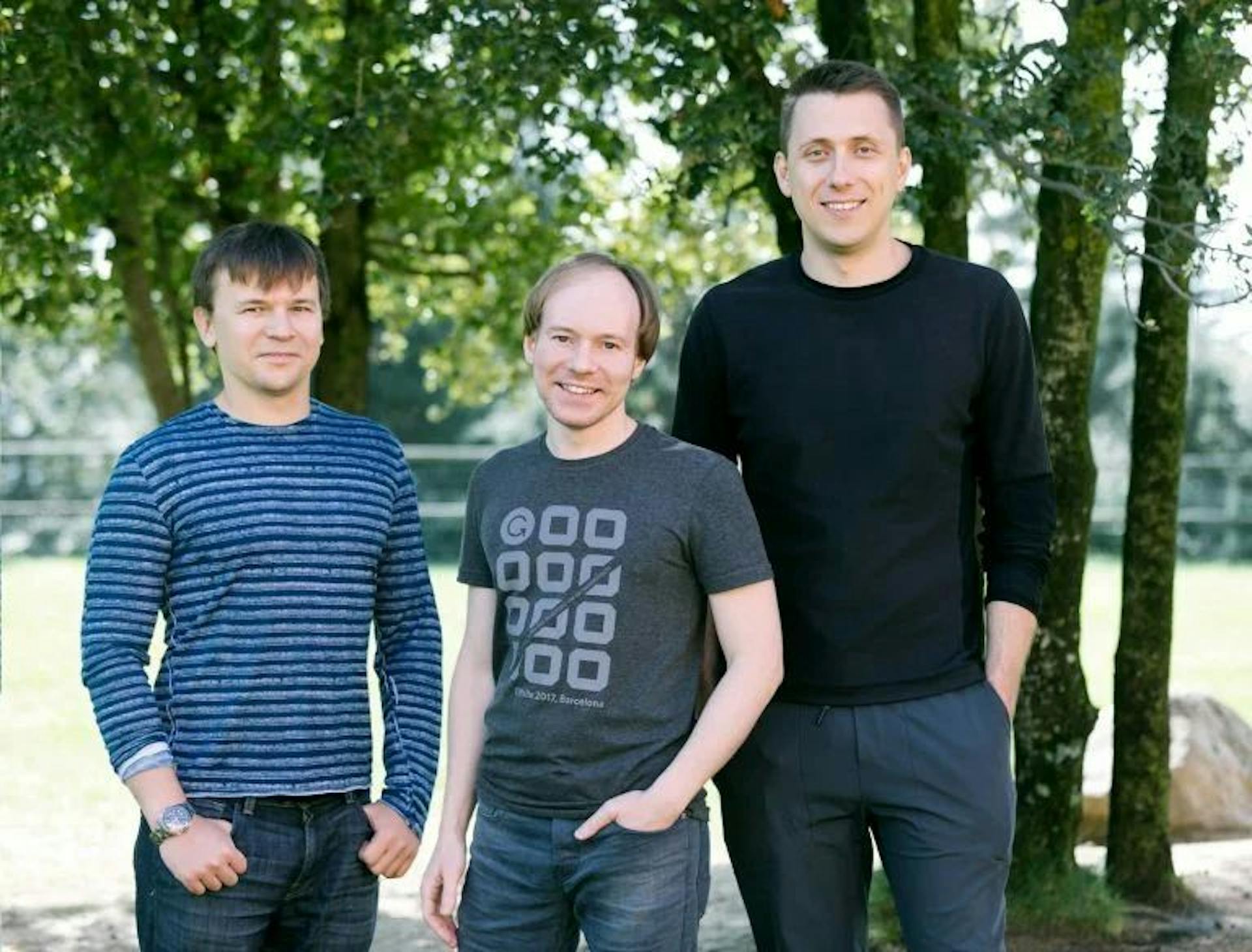 Alex Shevchenko, Max Lytvyn, and Dmytro Lider