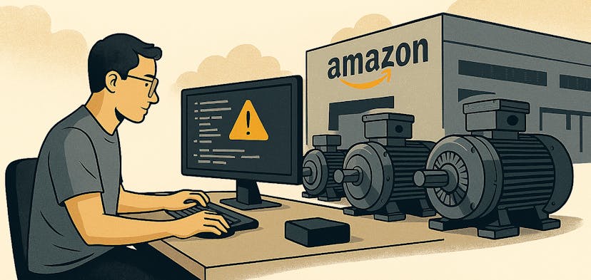 /one-engineer-hundreds-of-motors-and-a-$006-app-that-saves-a-single-amazon-site-over-$100k-a-year feature image