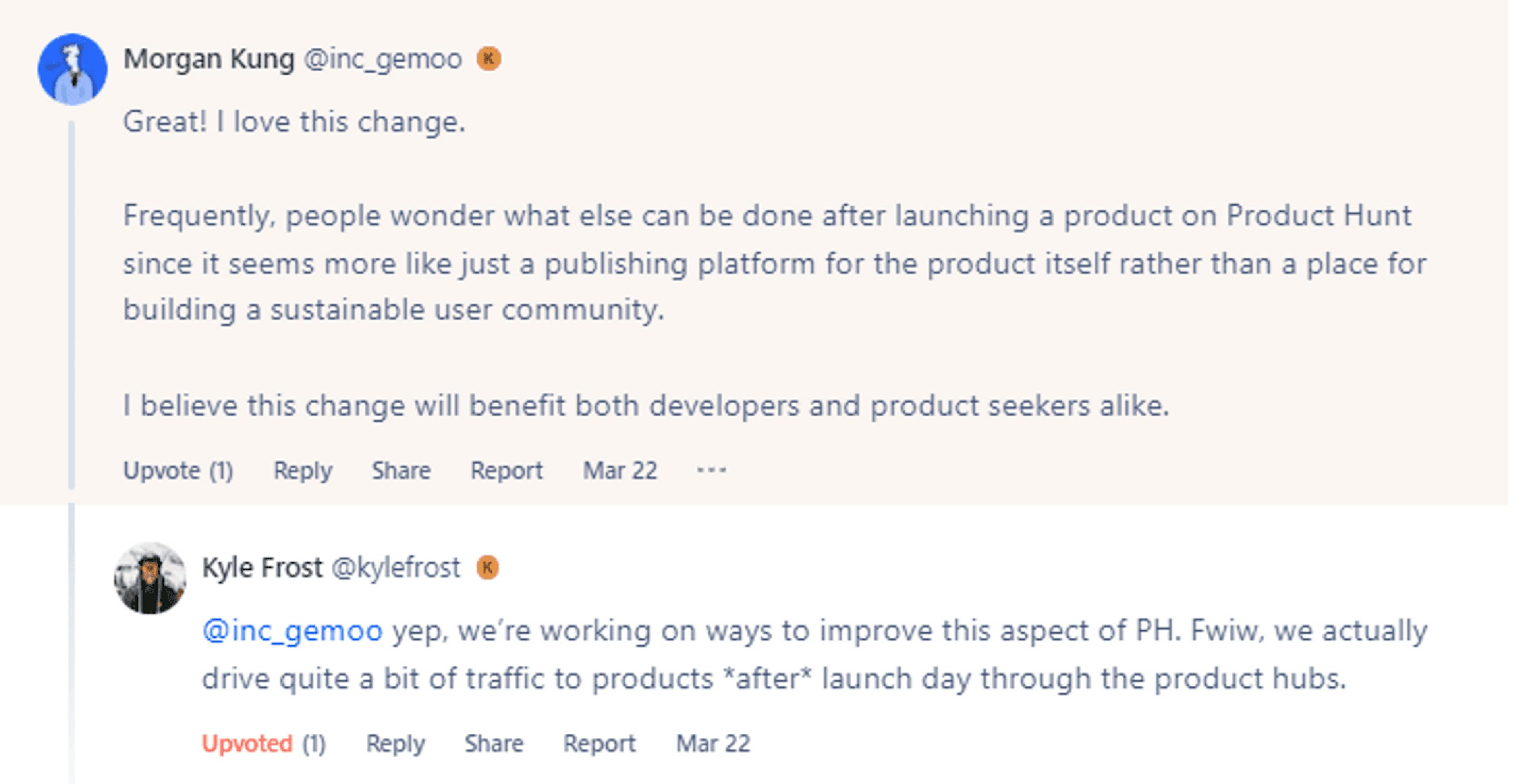 Product Hunt Community