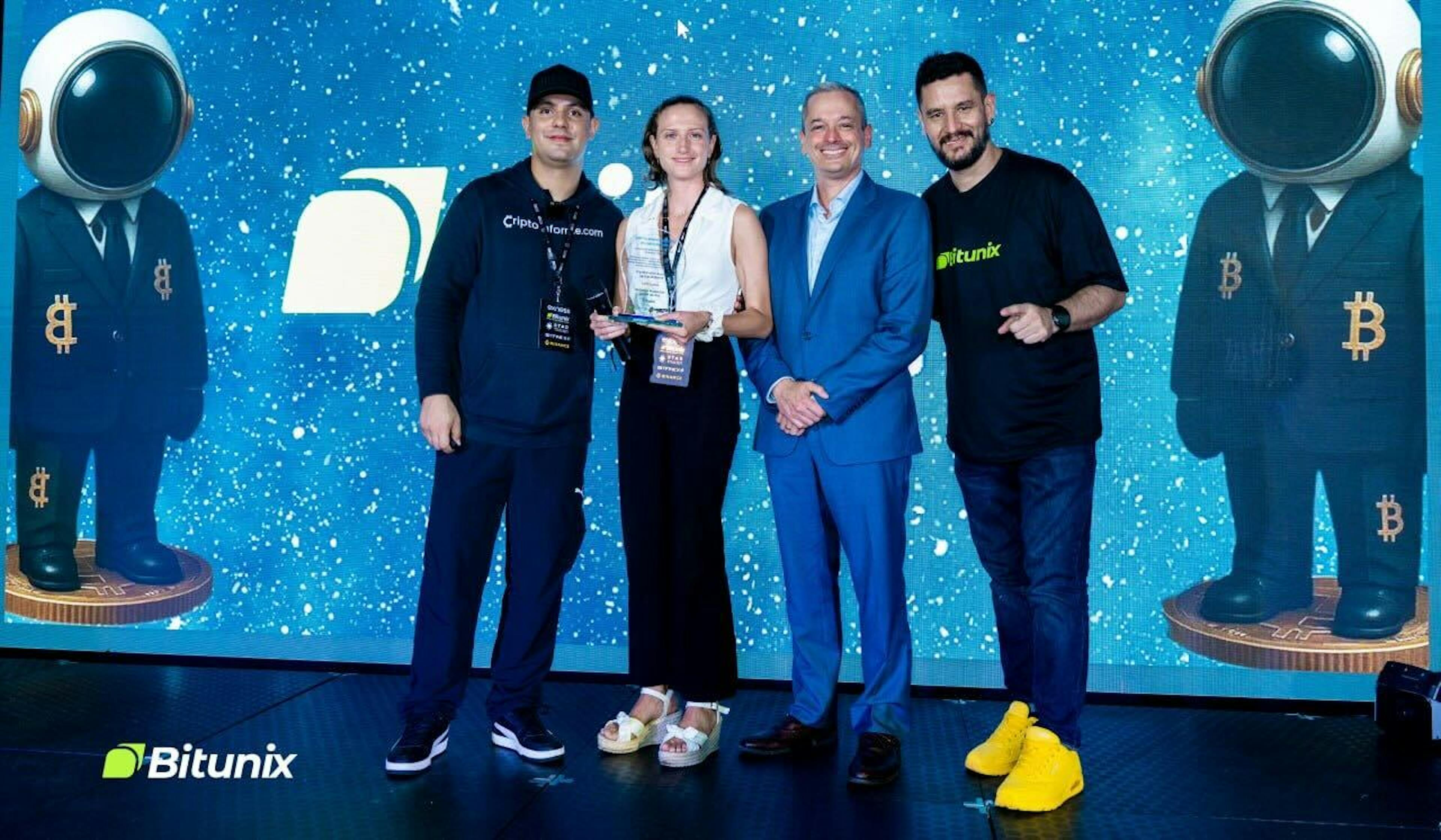 featured image - Bitunix Exchange awarded “Breakthrough Platform of the Year” sa Cripto Latin Fest