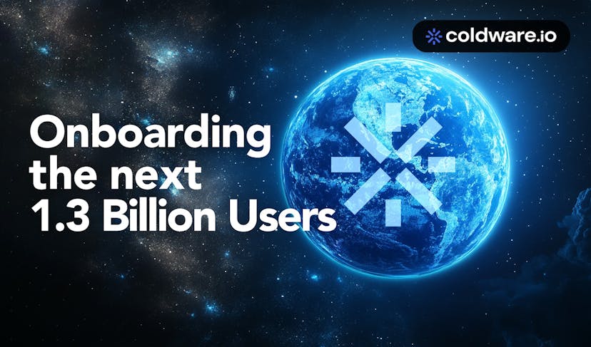 /coldwares-new-web3-device-is-set-to-onboard-13-billion-new-users feature image
