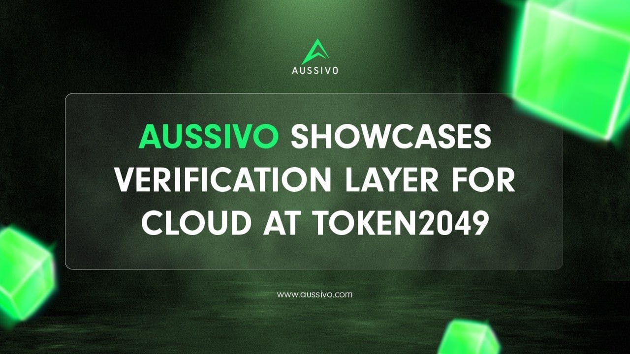 /aussivo-debuts-verification-layer-for-cloud-at-token2049-pioneering-blockchain-transparency feature image