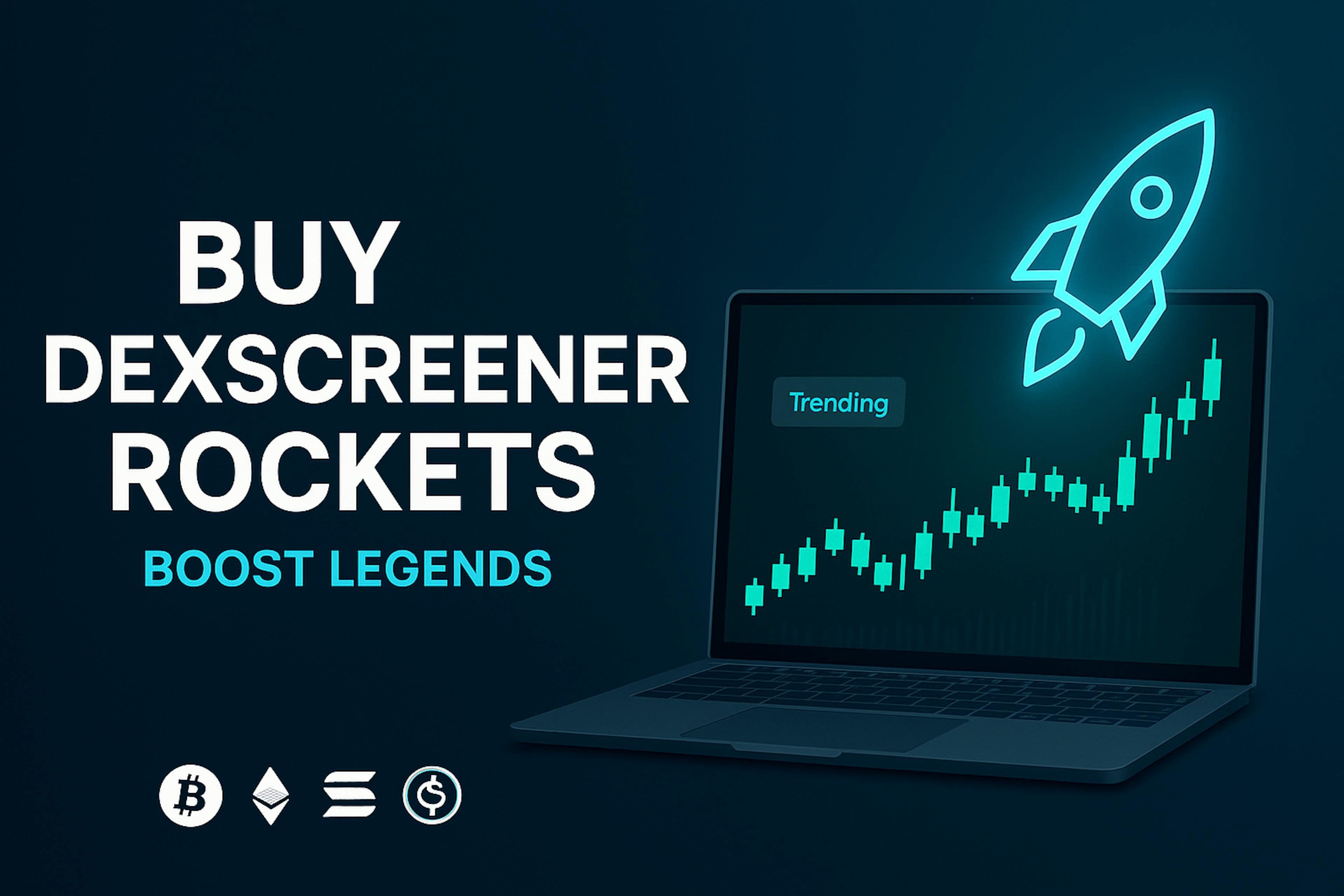featured image - DexScreener Rockets by Boost Legends